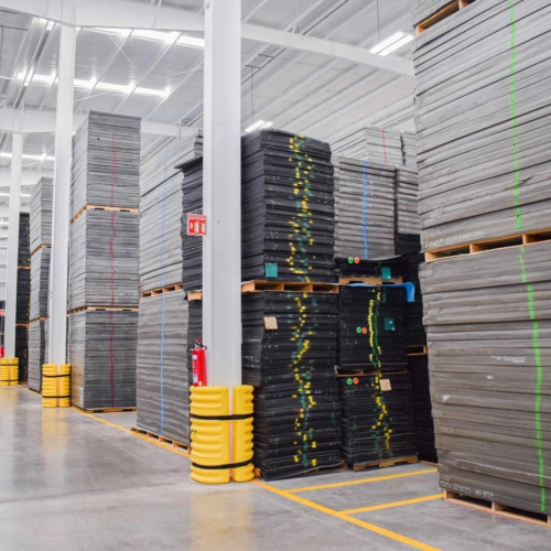 Pila de PE foam para empaques de embalaje